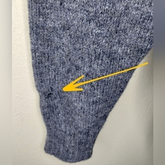 VTF DUKE OF MARLBOROUGH Men's Medium Sweater Argyle New Wool Crew Neck England - Picture 5 of 8